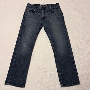 Signature By Levi Strauss & Co. S61 Jeans Mens 32x30 Relaxed 5 Pocket Blue Denim